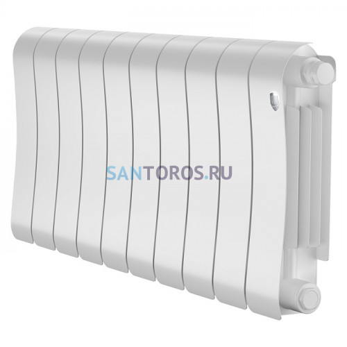 Радиатор биметаллический Royal Thermo Infinity 300 Bianco Traffico VR - 10 секционный (НС-1696333 РОЯЛ ТЕРМО)